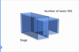 Grand Performance Hal- Number of seats: 950